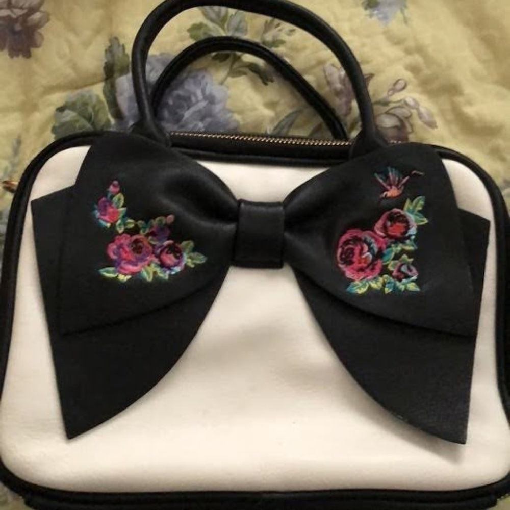 Embroidered Betsey Johnson bag